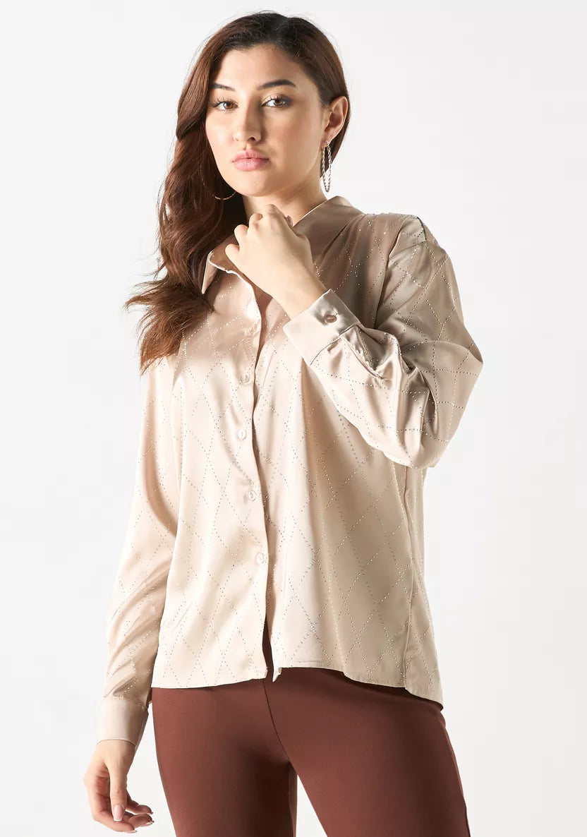 Women's Embellished Shirt