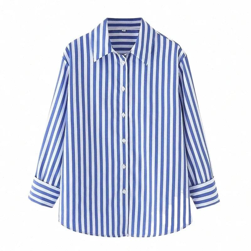 Striped Poplin Shirt