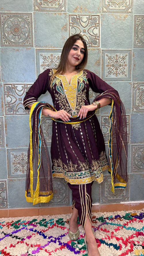 The Ghoomar Peplum