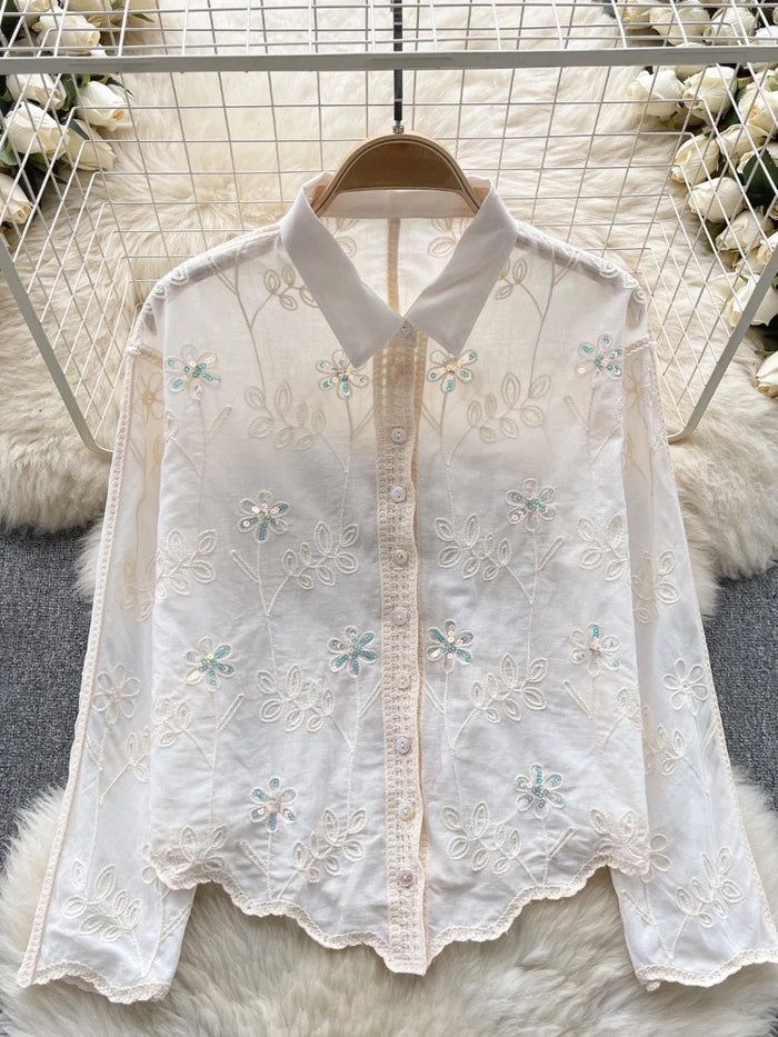 Designer Embroidered Shirt