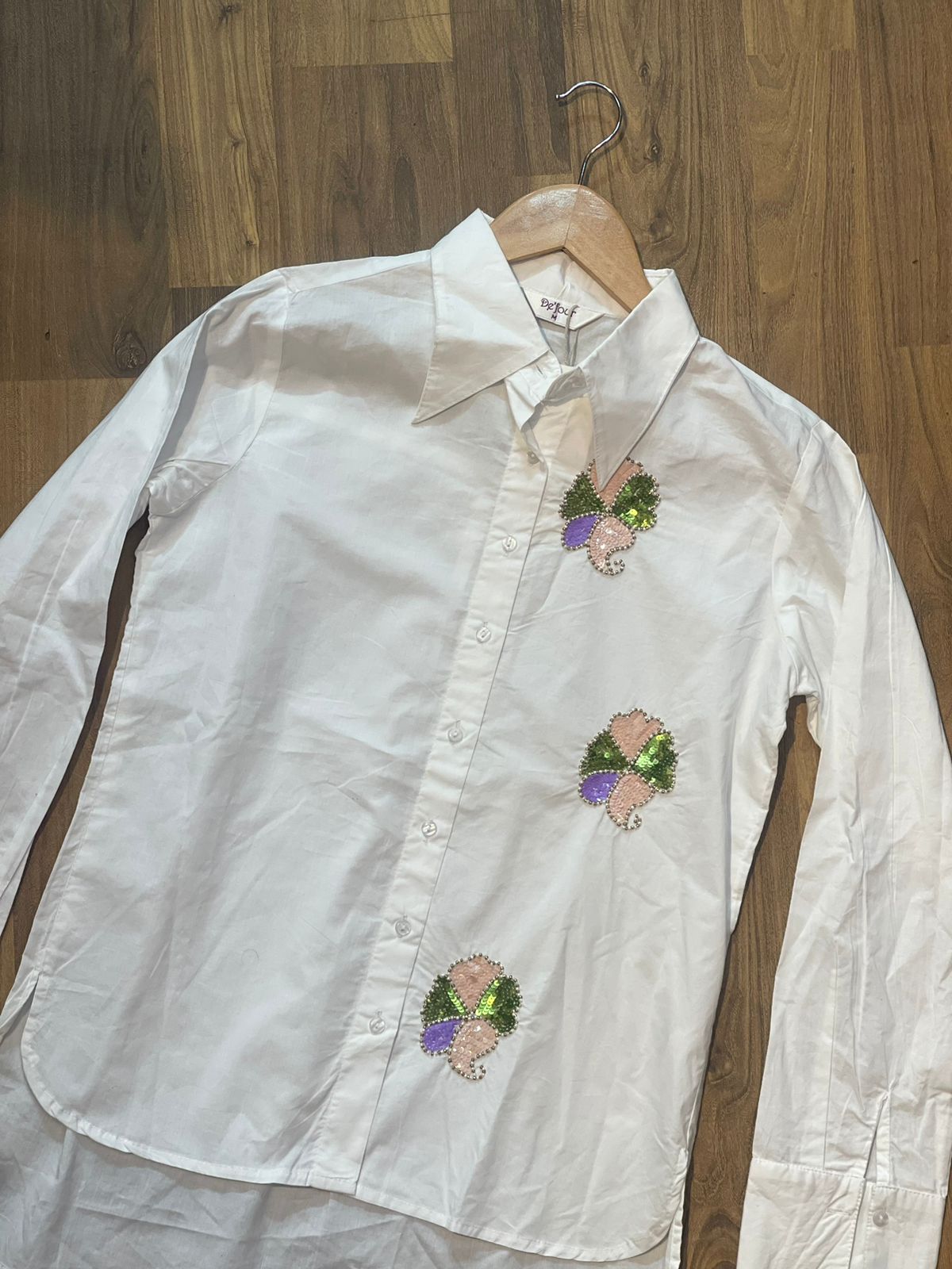 Women's Cotton White Shirt