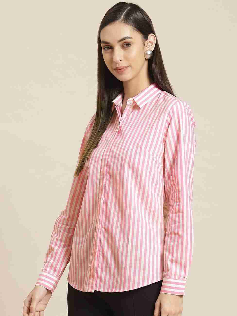 Striped Poplin Shirt