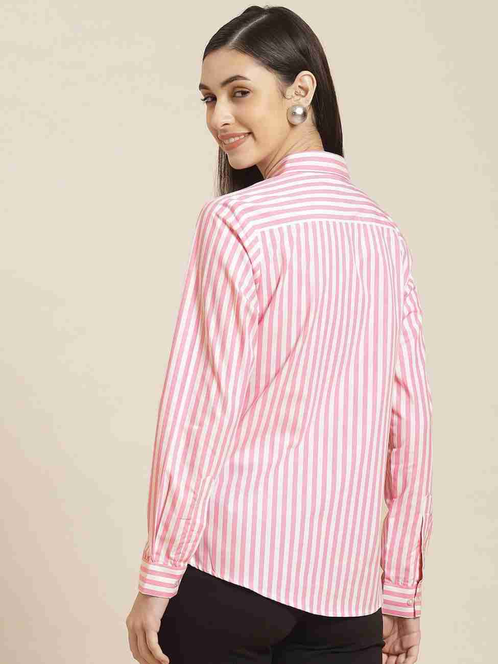 Striped Poplin Shirt