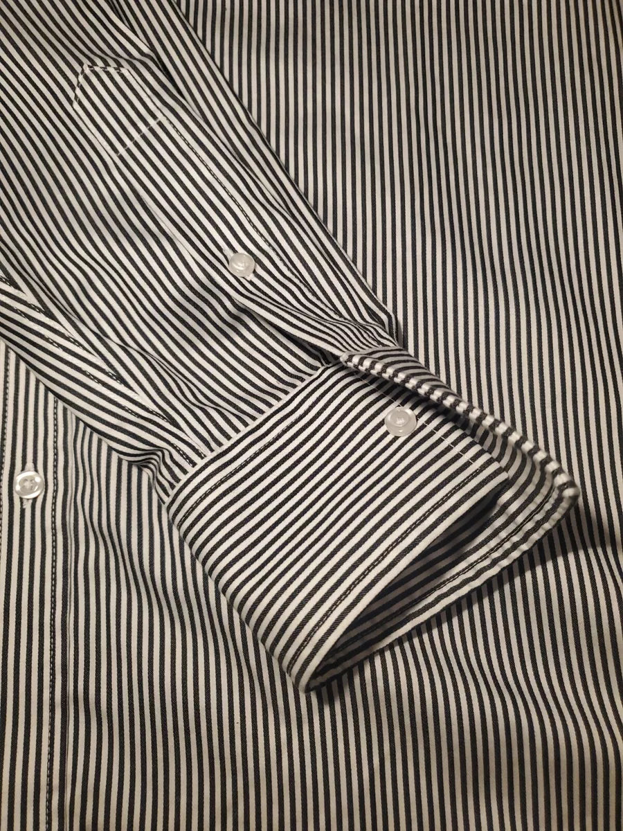 Striped Poplin Shirt