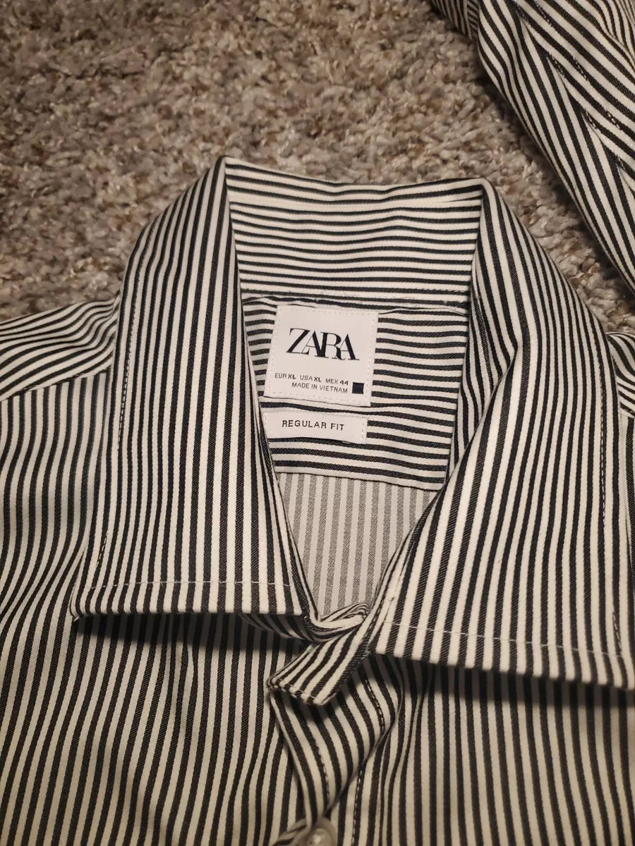 Striped Poplin Shirt